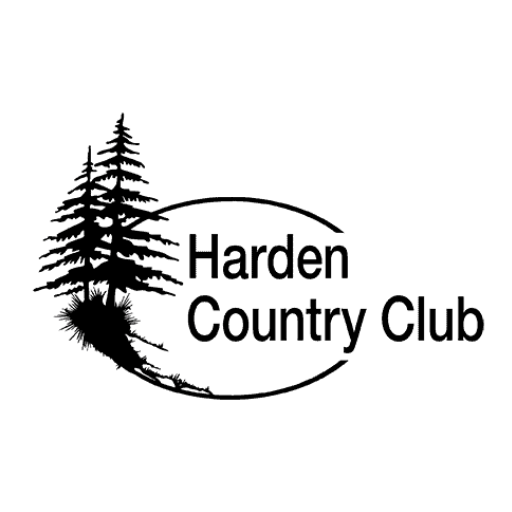 harden golf and country club logo